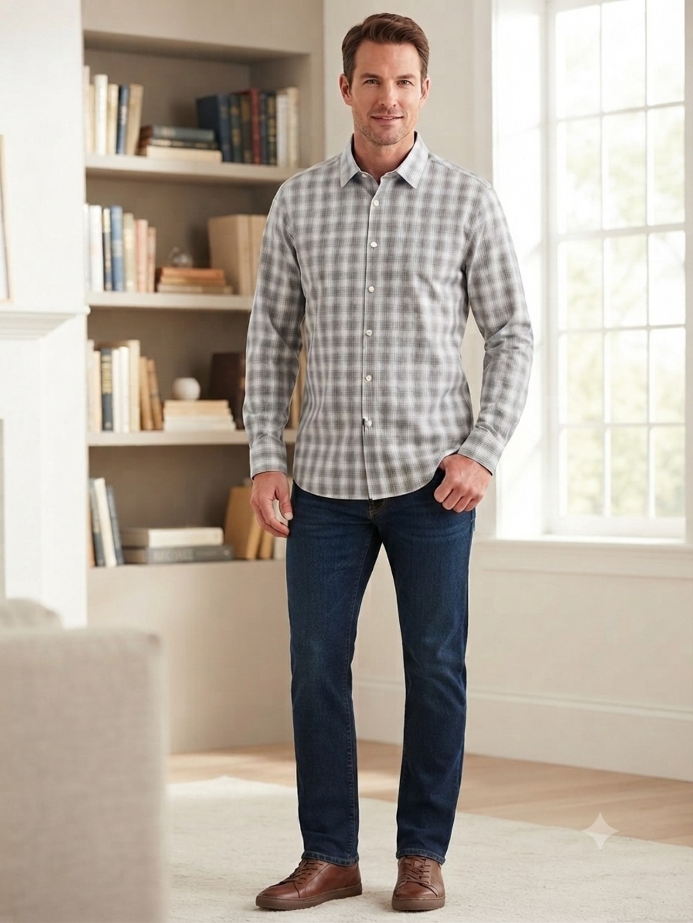 Michael Kors Men's Long Sleeve Shirt